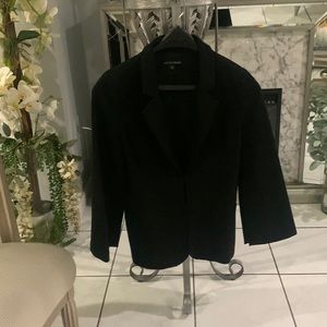 boston proper black jacket sz 6